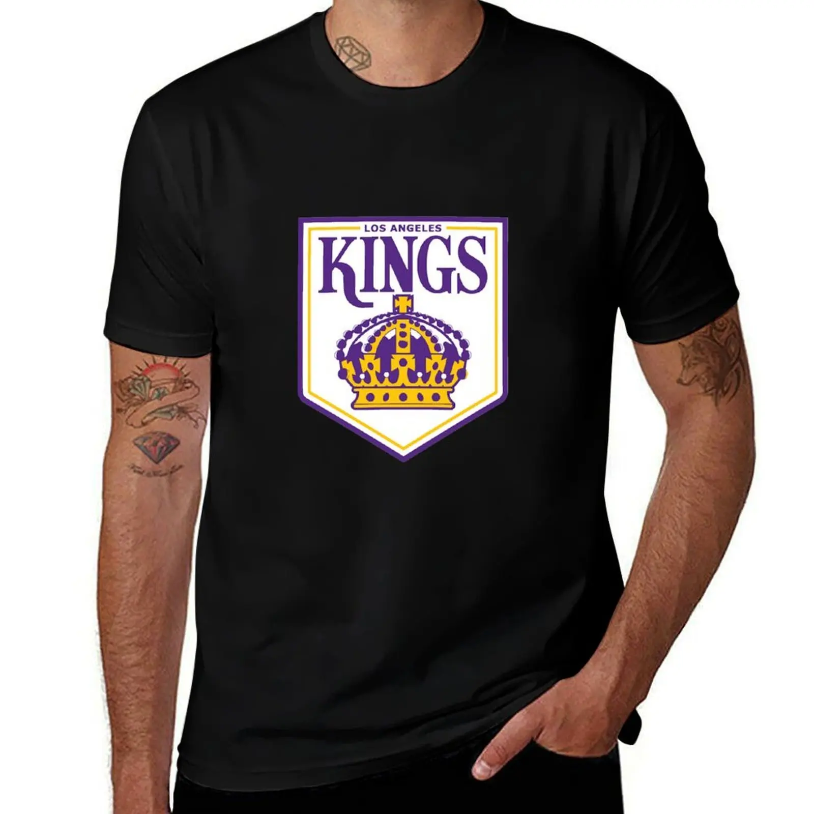 

Kings-los angeles Essential T-Shirt funny t shirts cotton man t shirts cotton T-Shirt