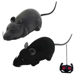 Mice Cat Toy 2pc Interactive Catnip Real Mice Toy Remote Control Mice Cat Toy Battery Powered Mimics Motion Pet Toy For Fun