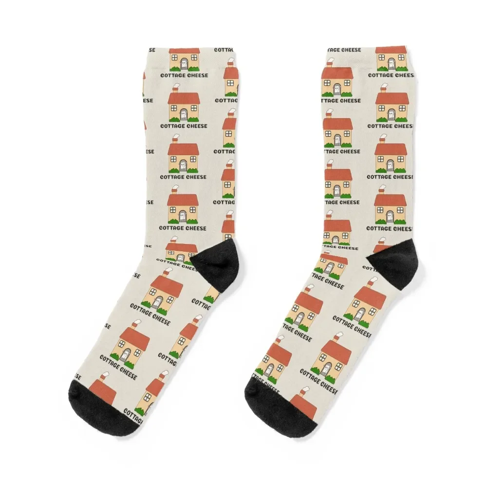

Cottage Cheese Socks kawaii cartoon custom gifts Girl'S Socks Men's