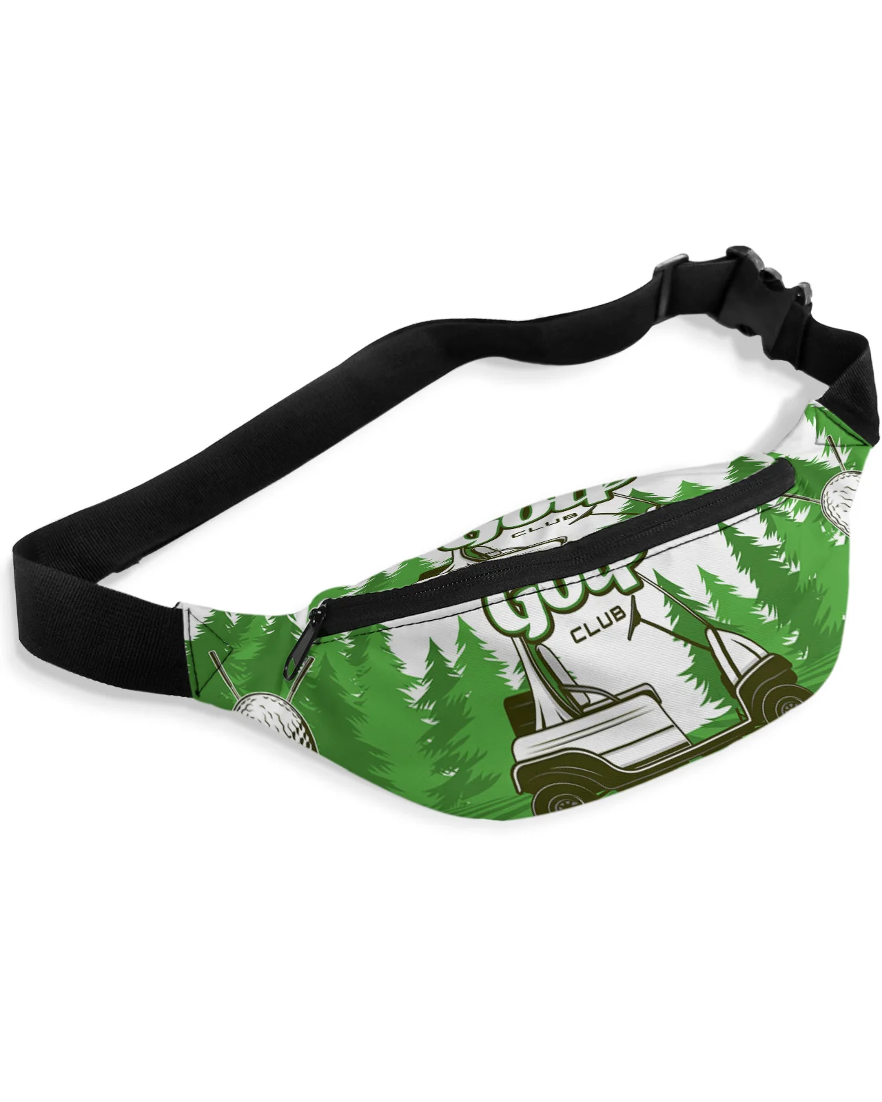 Golf Sports Theme Waist Bags for Women Man Travel Shoulder Crossbody Chest Bags Waterproof Fanny Pack