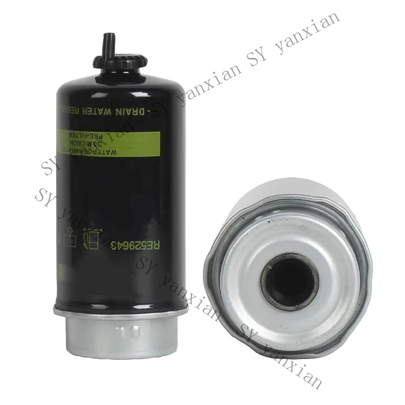SY+ Fuel Filter Assy For John Deere 6130 6140 6165 6185 6525 6530 6630 RE529641》