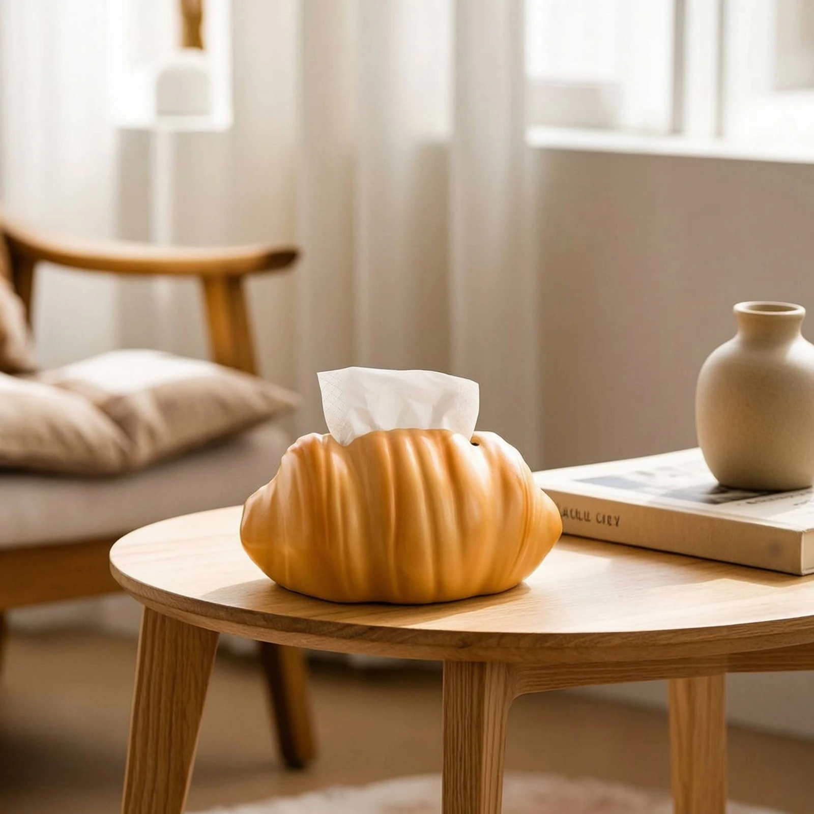 porta-panuelos-de-ceramica-con-diseno-de-croissant-elegante-y-facil-de-limpiar-para-sala-de-estar-dormitorio