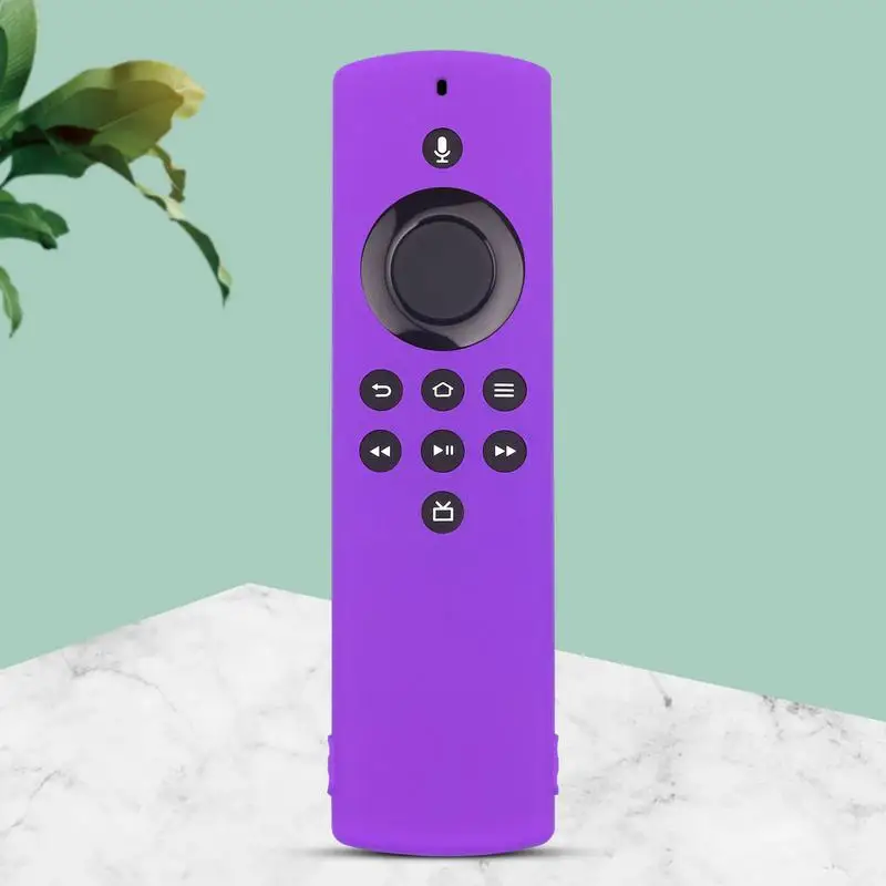 Remote Control Cover For AmazonFire TV Stick Lite | Soft Silicone Case Drop-resistant Polka-dot Non Slip Protective Cover