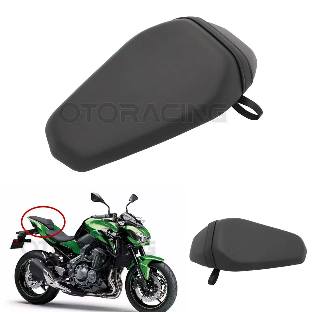 

Motorcycle Rear Passenger Pillion Seat Cushion For Kawasaki Ninja Z900 Z 900 2017 2018 2019 2020 2021 2022 2023