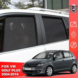 For Volkswagen VW Golf Plus CrossGolf 2004-2014 Car Sunshade Shield Front Windshield Curtain Rear Side Baby Window Sun Shade
