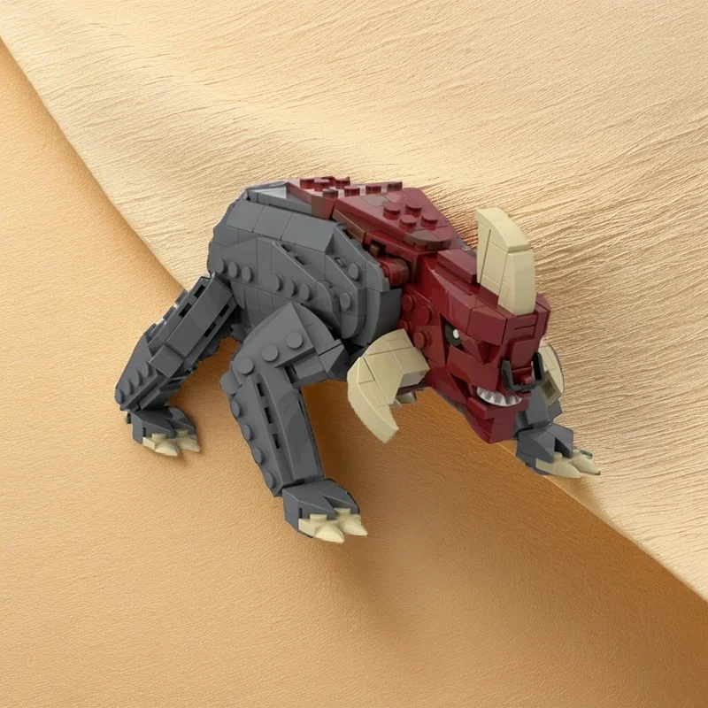 

485PCS MOC Space Battle Reek Beast Petranaki Geonosian Arena Model Building Blocks Display DIY Creative Building Blocks Gift Set