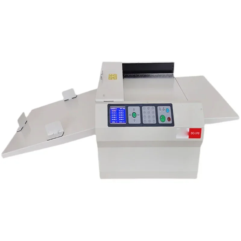 DC-370 Electric Digital Creasing Machine Binding Album Advertising Folding Album Greeting Card Cover Creasing Machine