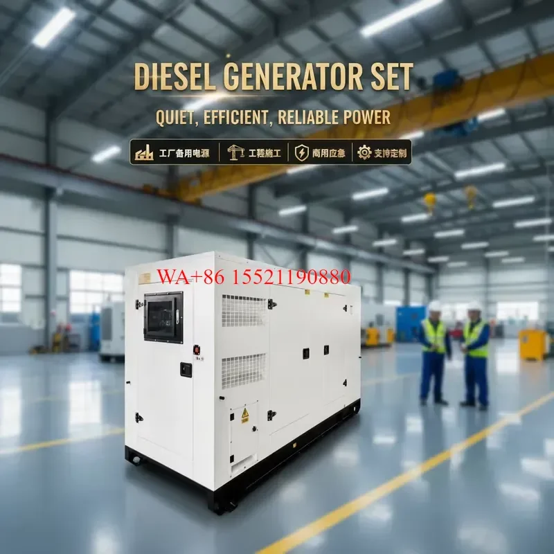 WMWMNU Super Silent Diesel Generator for Home Use 25KVA 35KVA 55kva with Remote Start System