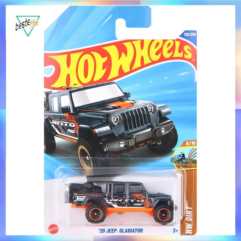 

2025F Hot Wheels TH Car Model Super Treasure Hunt 20 JEEP GLADIATOR Limitied Collectible Model Room Ornament Boy Toy Gift