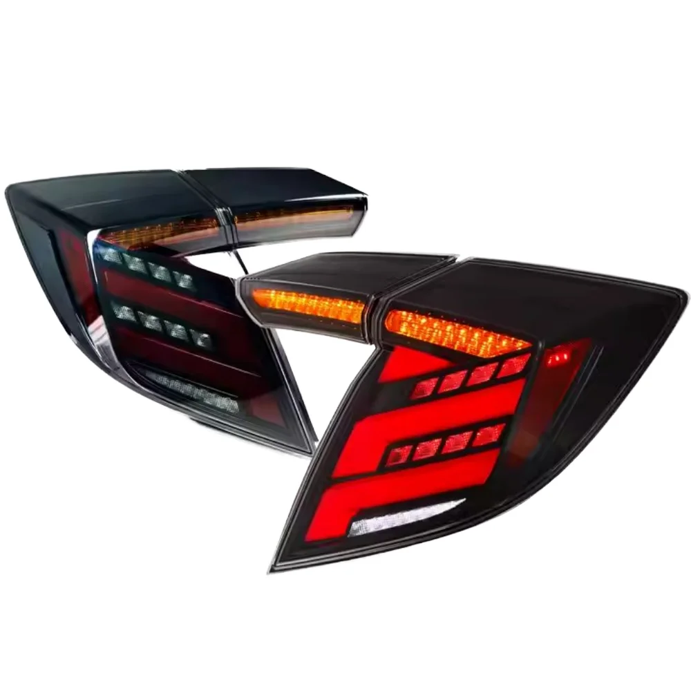 

LED Tail Lights for 16-21 Honda for Civic FK7 FK8 FK4 Hatchback TypeR Clear Lens New Car Accessories 2016 for Honda for Civic