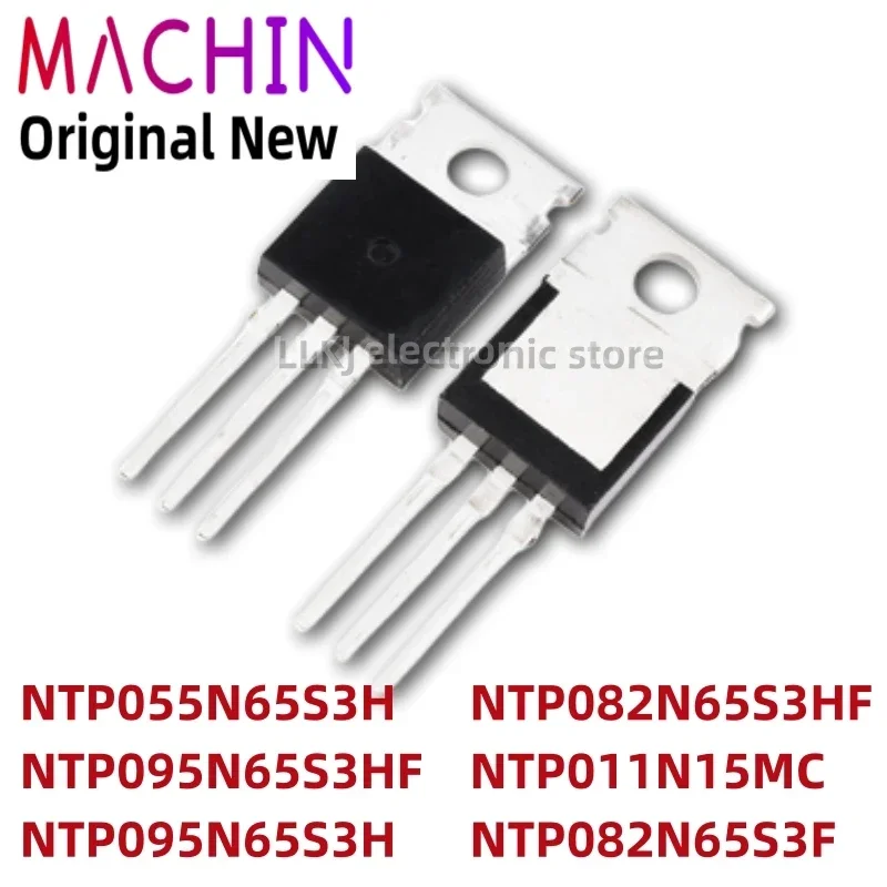 1pcs NTP055N65S3H NTP095N65S3HF NTP095N65S3H NTP082N65S3HF NTP011N15MC NTP082N65S3F TO220 MOS FET TO-220