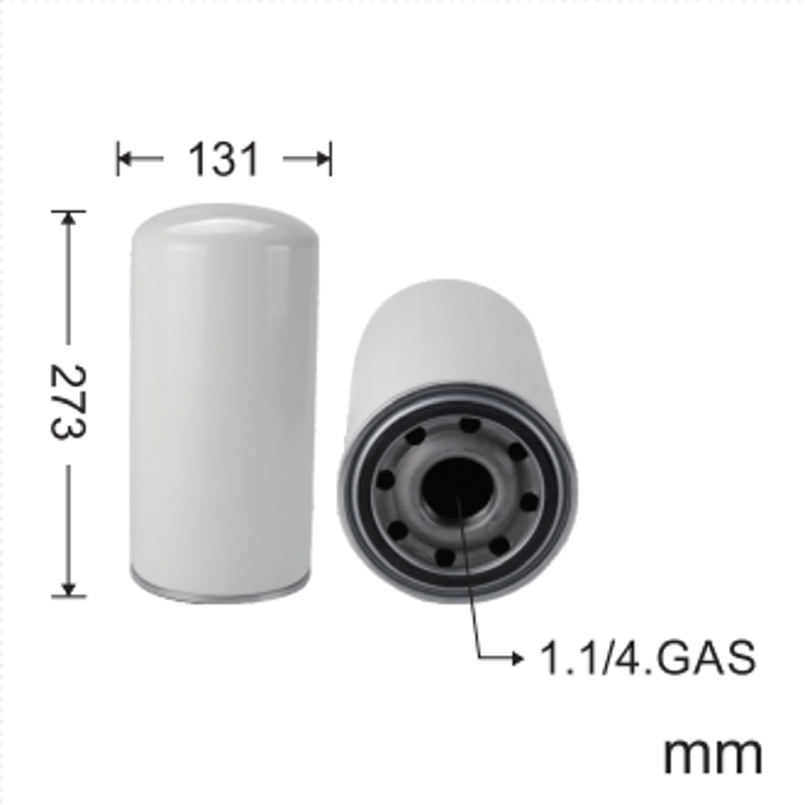 Hydraulic Filter CH-6128X Fits for Lonking LG6060 LG6060D LG6065D Crawler Excavators