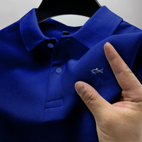 Summer 2024 Men's Golf Casual Polo Shirt Luxury Top High Quality Breathable Men's New Short Sleeve Polo Shirt Quick-drying