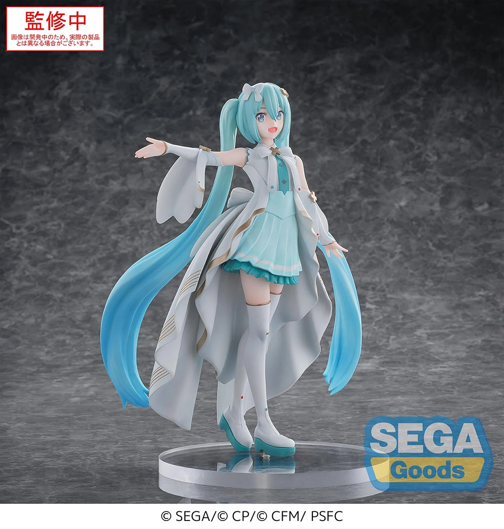 Pre-sale Original SEGA Luminasta Vocaloid Hatsune Miku PVC อะนิเมะตัวเลขการกระทําของเล่นคริสต์มาสของขวัญ