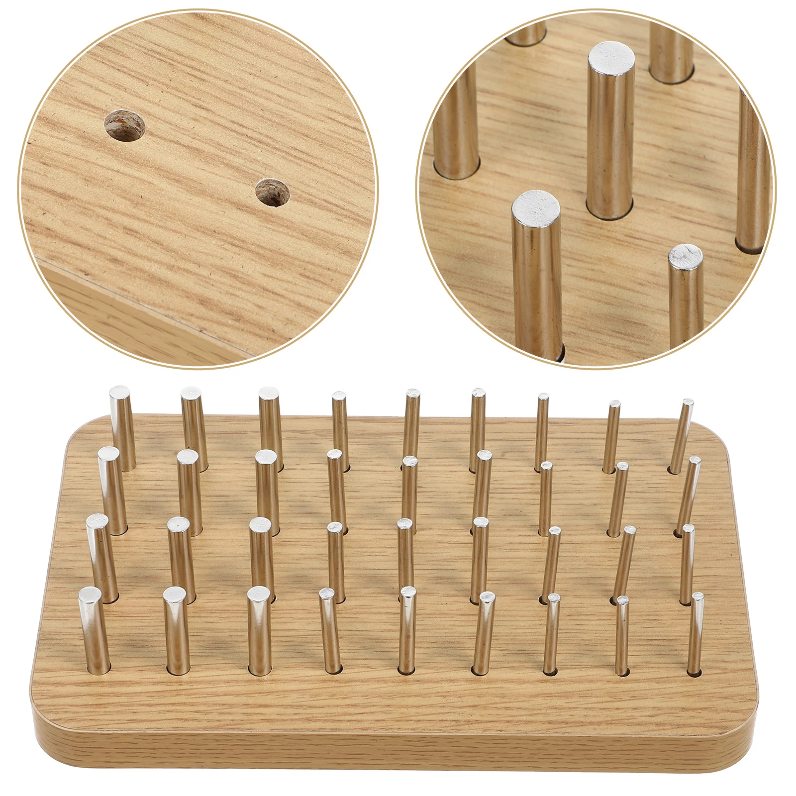 

1Pcs Finger Dexterity Pegboard Hand Rehabilitation Board Occupational Rehabilitation Equipment For Fine Motor Skills