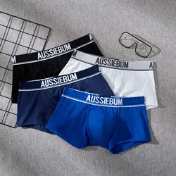 New Arrival Men's Vintage Underwear Solid Color Cotton Breathable Boxer Briefs Hot Style Comfortable Sports For Male Underpants