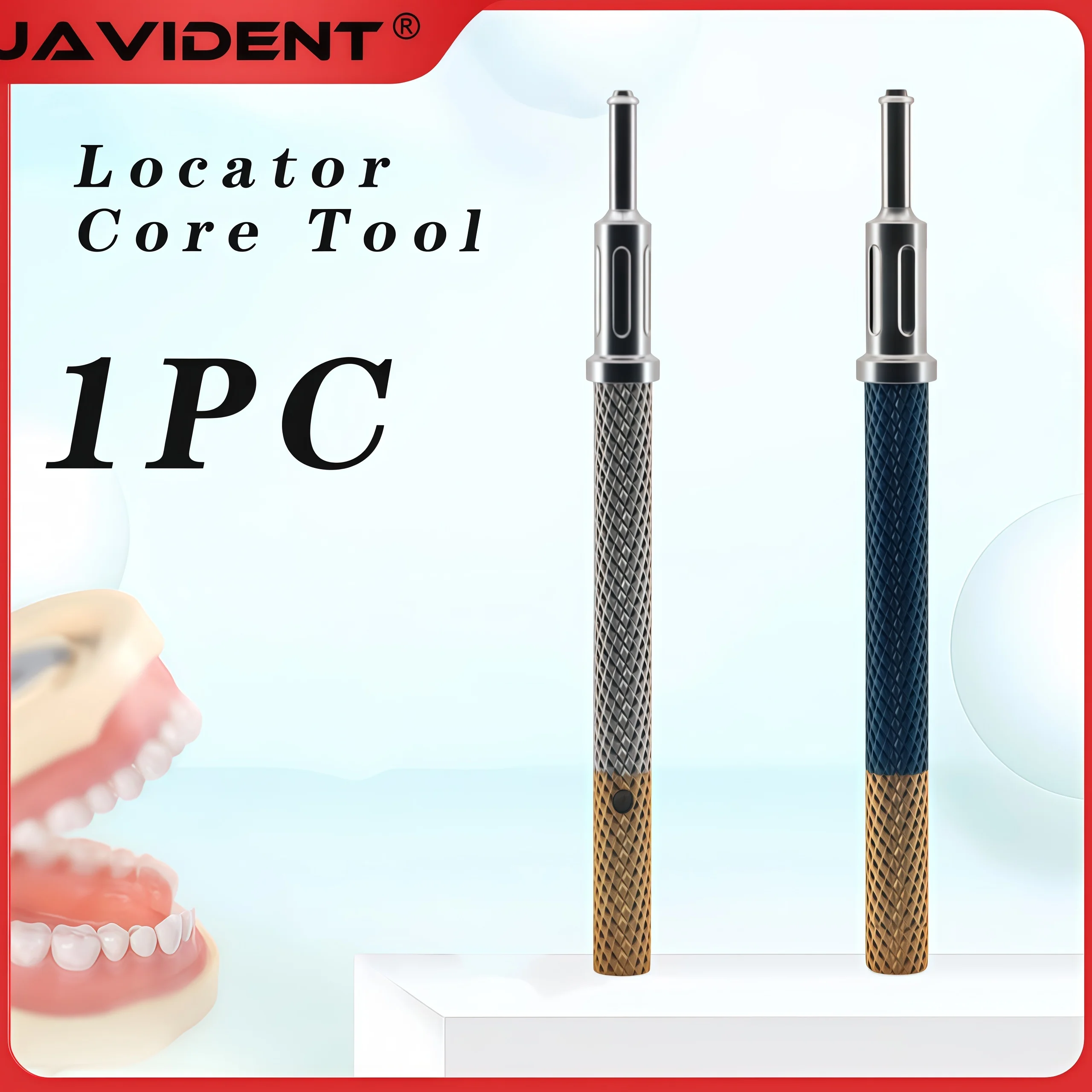 1Pcs Dental Implant Accessories: Core Extractor “Magic Wand,” Titanium Alloy Tooth Extraction Guide for Denture Laboratories
