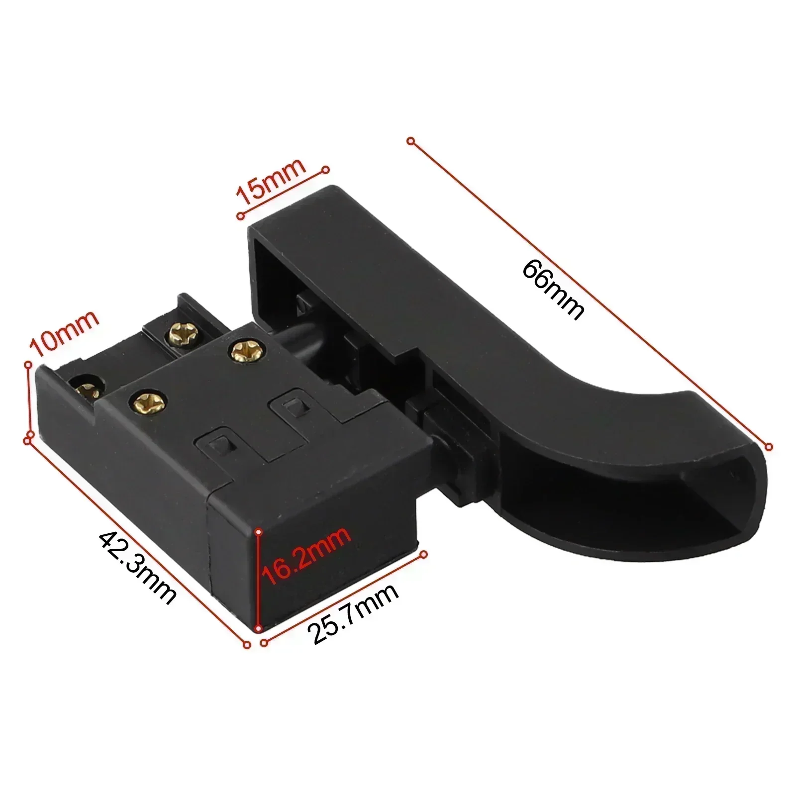 Switch Trigger Button Black Cutting Machine Electric Drill Electric Tools Hardware Tools Replacement Self Rest