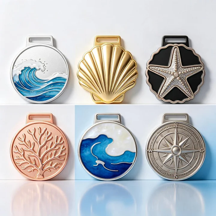 Custom Gold Medals Logo Blank Sports Award Medals Bronze Lron Model Trophies With Casting and Silk Screen Printing