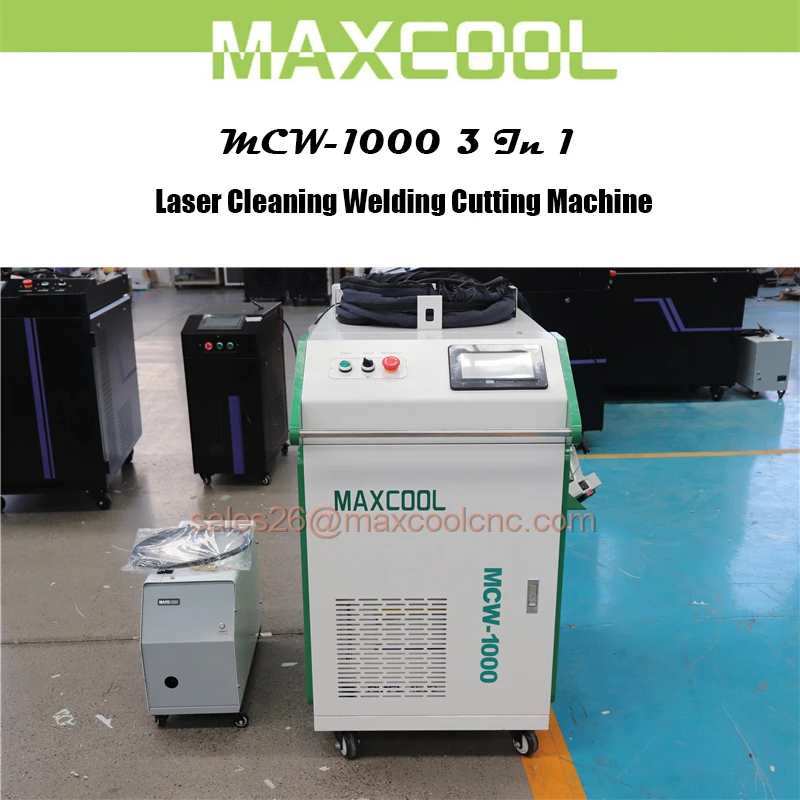 CW Laser Cleaning Machine Spawarka Laserowa Do Metalu 1000w-3000w 3 In 1 Metal Laser Welder Continuous Wire Welding Machine