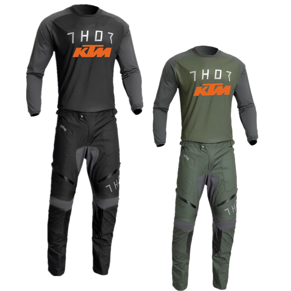 Conjunto de Equipamiento Todoterreno KTM Negro 2026, Ropa de Enduro, Kit para Moto ATV, Traje Combinado para Motocross, Kit para Motocicleta