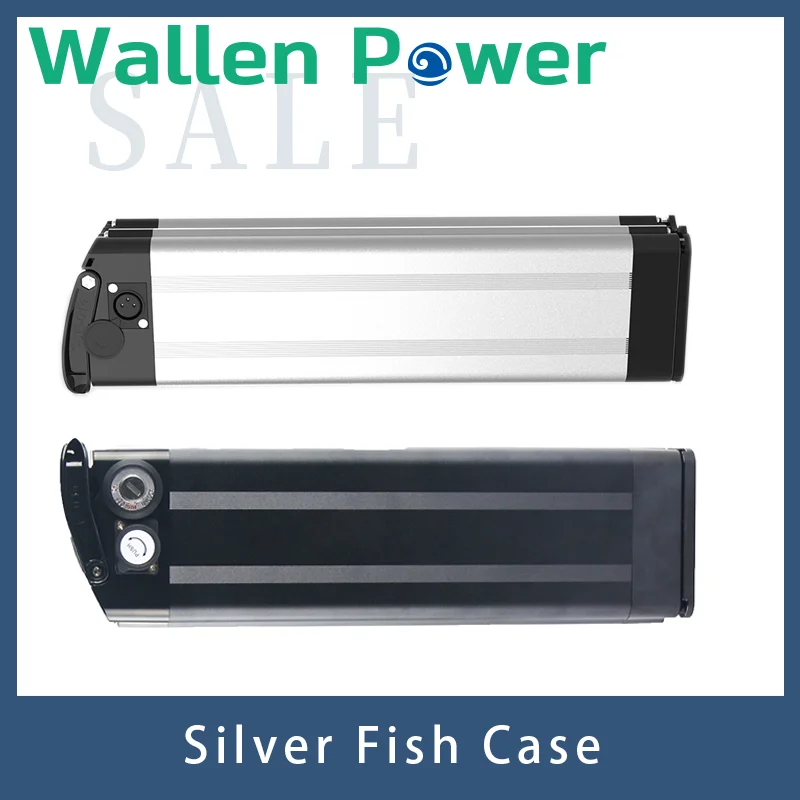 Silver Fish 24V 36V 48V Ebike Battery Case Large Capacity 70PCS 18650 Cells Battery Case Empty Battery Box