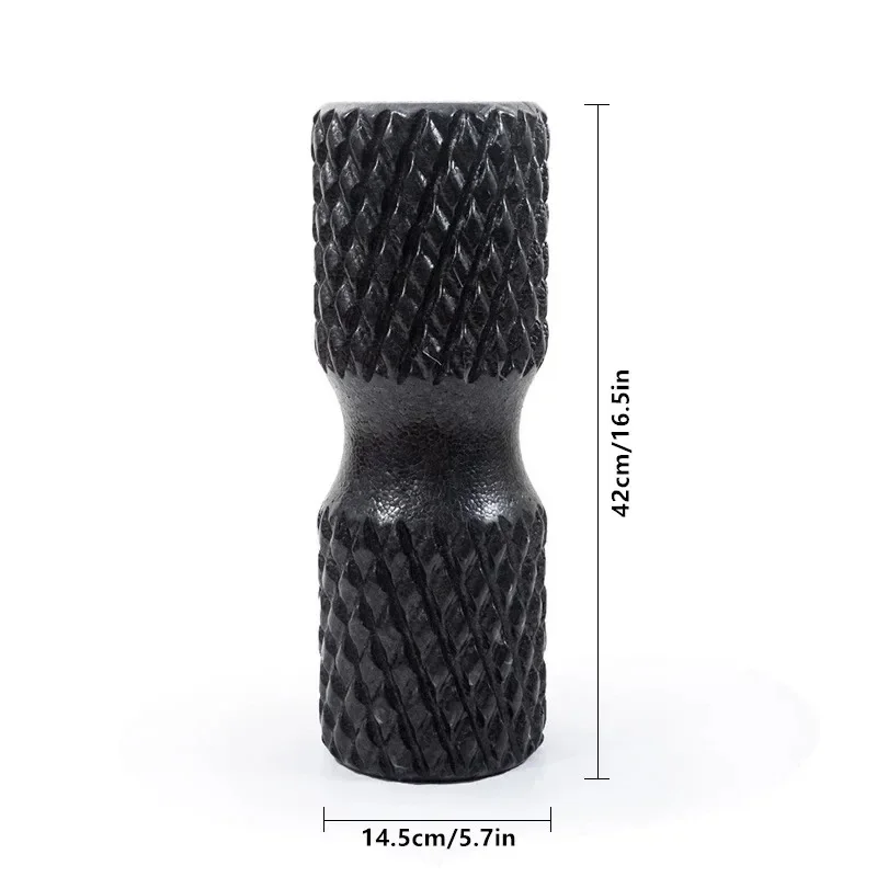 42cm EPP Diamond Fitness Yoga Column Foam Roller Pilates Gym Exercise Back Leg Arm Muscle Relaxer Massage Yoga Block Accessories