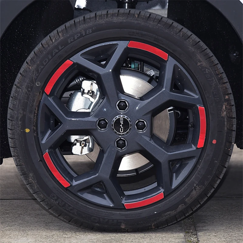 

For BYD Dolphin Surf 2025 16 inches 4PCS Modified special wheel hub sticker scratch decoration cover protection