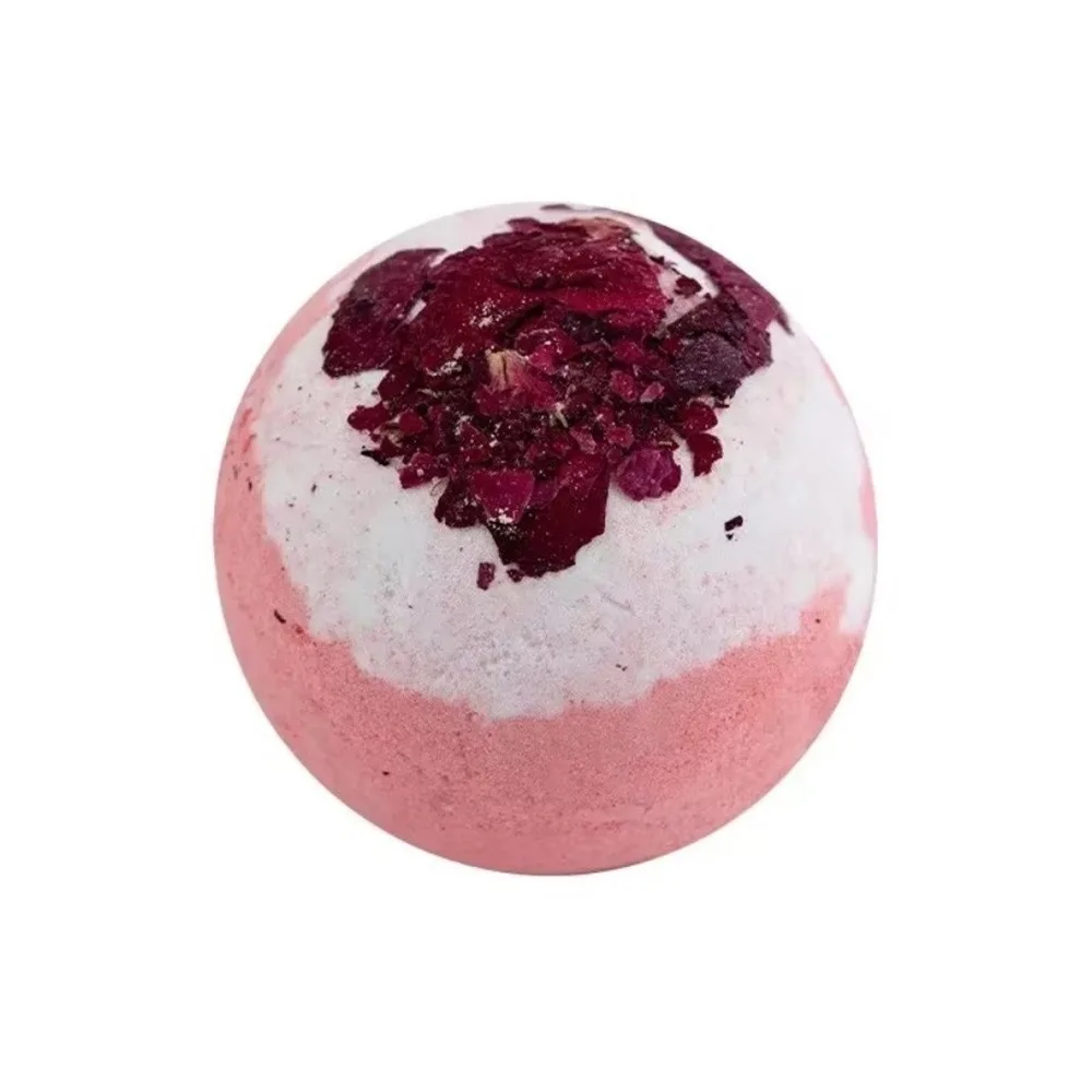 New Handmade Essential Oil Bath Salts Ball Cleaning Moisturizing Bath Bombs Bubble 100g Explosion Ball Shower Accessories