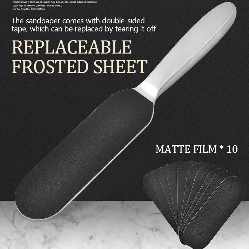 10/11Pcs Foot-Care-Tool Foot Files Replace Sanding Cloth Pedicure Feet Files File-Calluses-Remover Dead Skin Foot Rasp