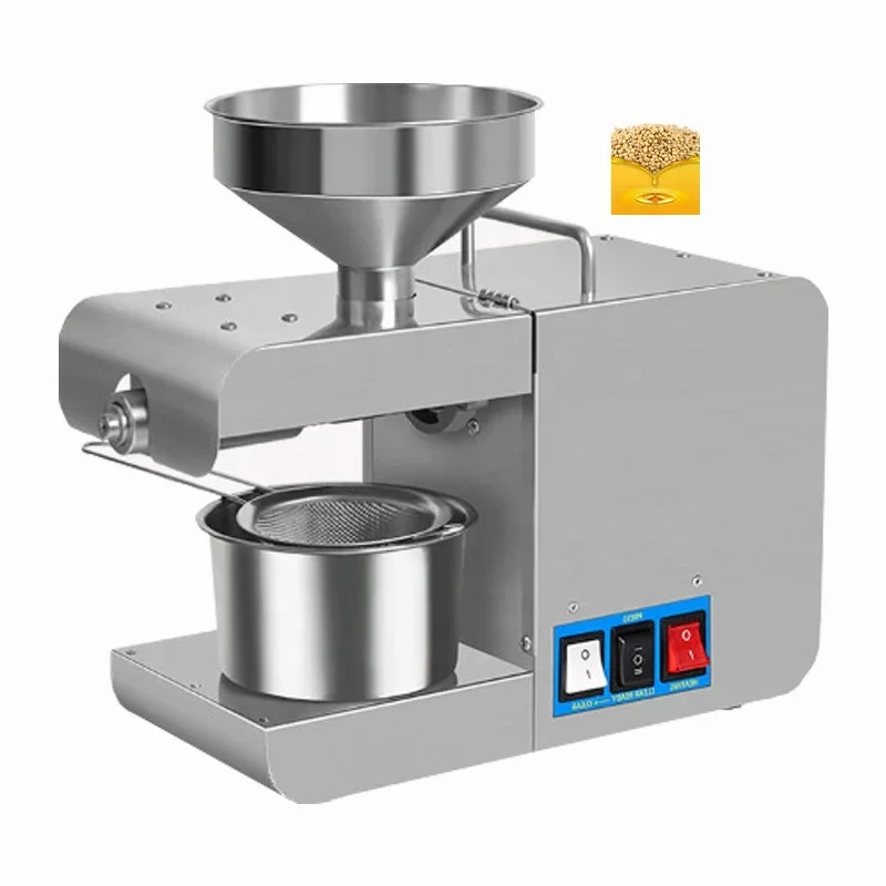 Reliable Product Cold And Hot Kitchen Sesame Oil Presser Machine Peanut Pressing Extractor Extraction Squeezer