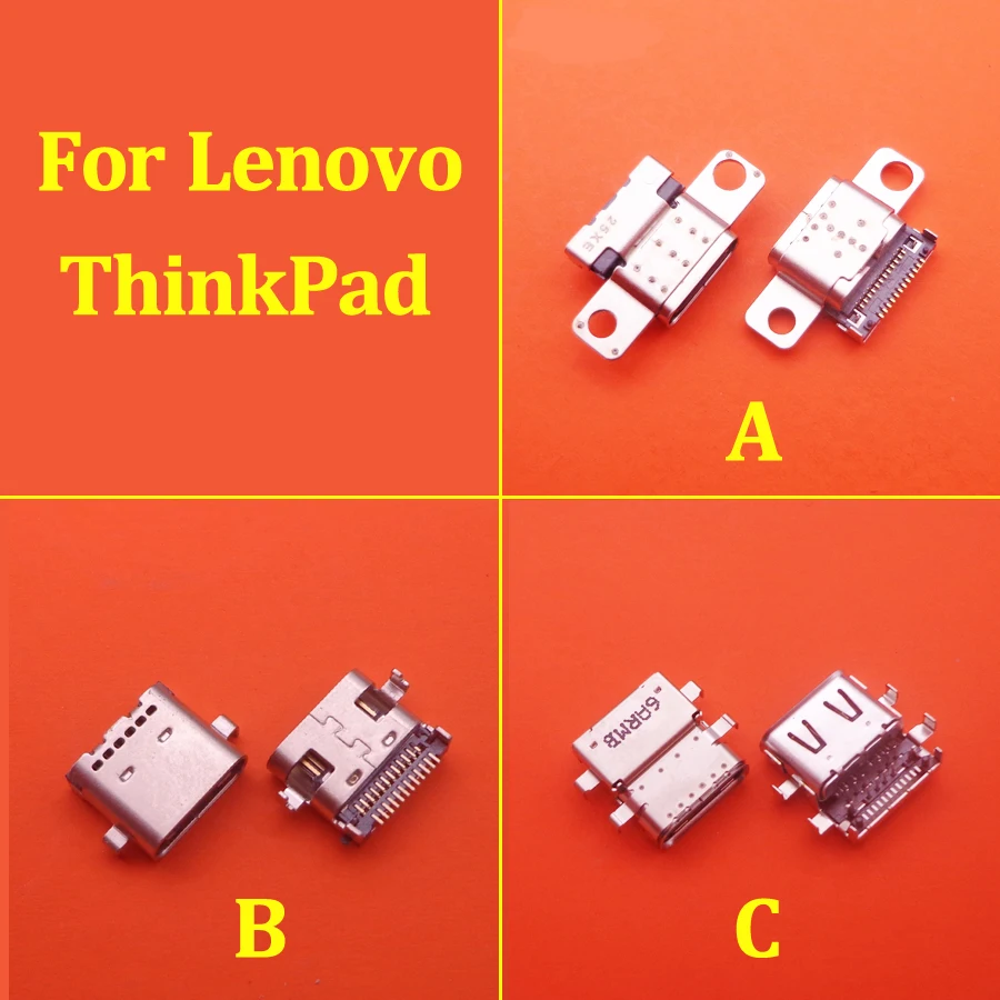 1-10Pcs Charge Port USB Dock Charging DC Plug Connector Type C For Lenovo ThinkPad R14 L15 L14 E14 E15 L15DC Gen2 7000-13 13IKB