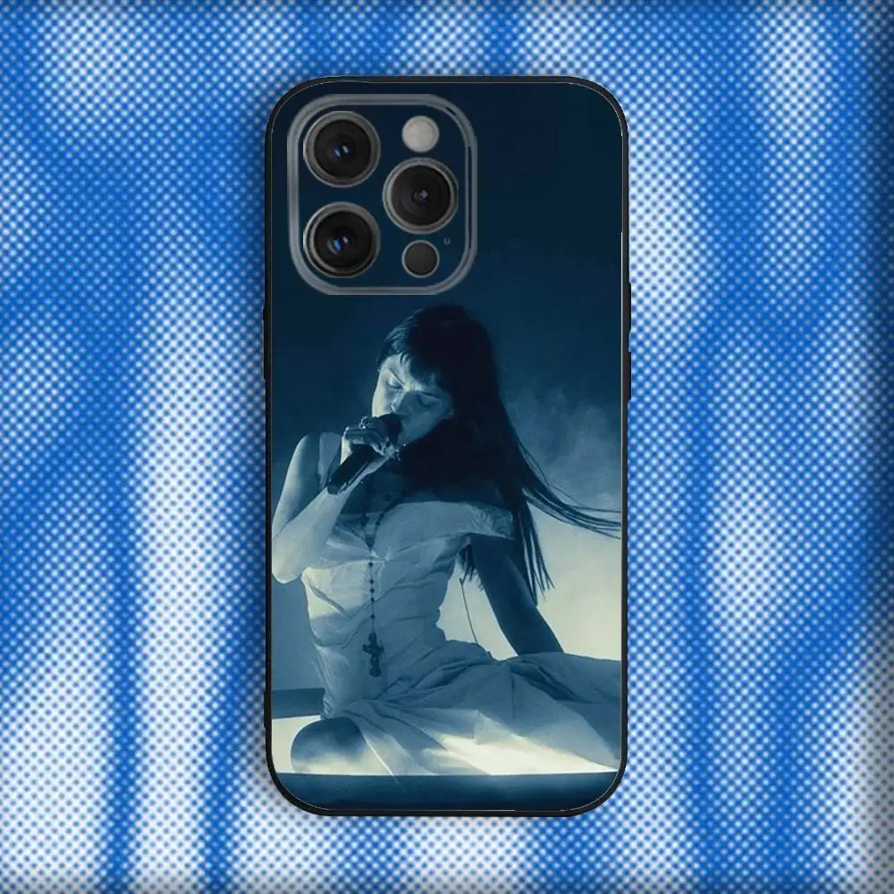 Capa de telefone THE M-Marias S-Siennas para iPhone 16,se4,15,14,13,12,11,Pro,X,XS,Max,XR,Plus,Mini Capa preta macia