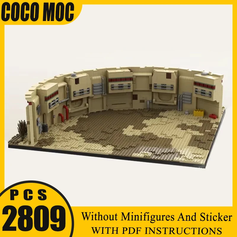 

The War of Spaceport Model DIY Assembly Construction Moc Building Blocks Star Movie Toy Technology Bricks Holiday Gift