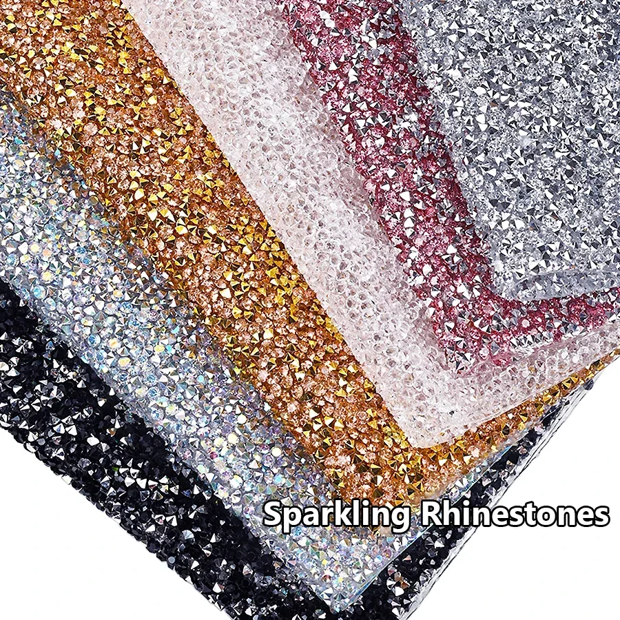 Starry Sky Nail Art Rhinestones Glitter Non-Slip Table Mat Pillow Mat Photography Prop for Manicure Glitter Table Mat