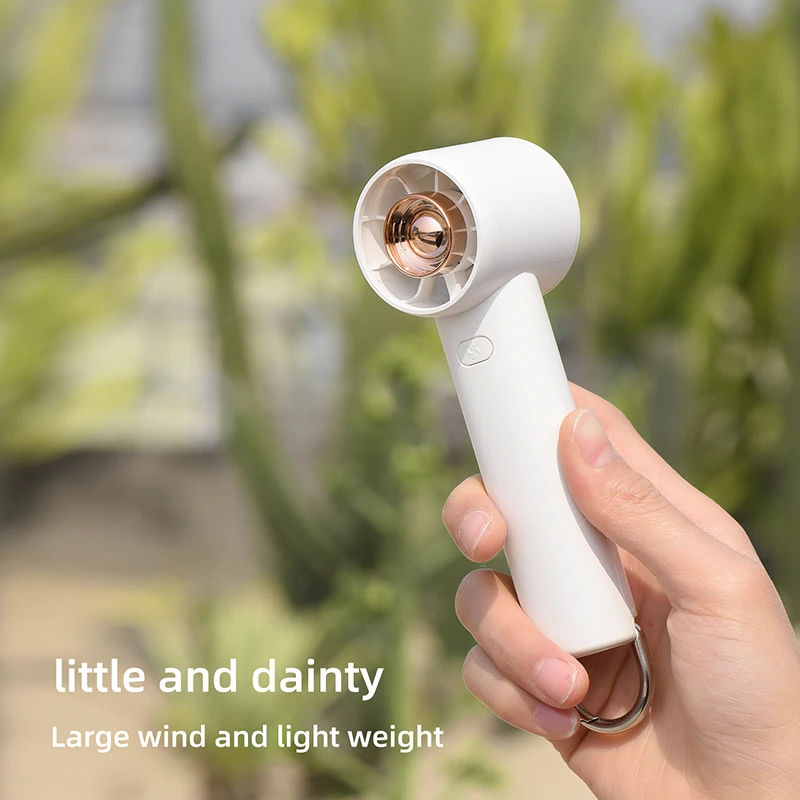 Mini Handheld Fan Battery Operated Small Personal Portable Cooling Plate Fan Handheld Fan Rechargeable