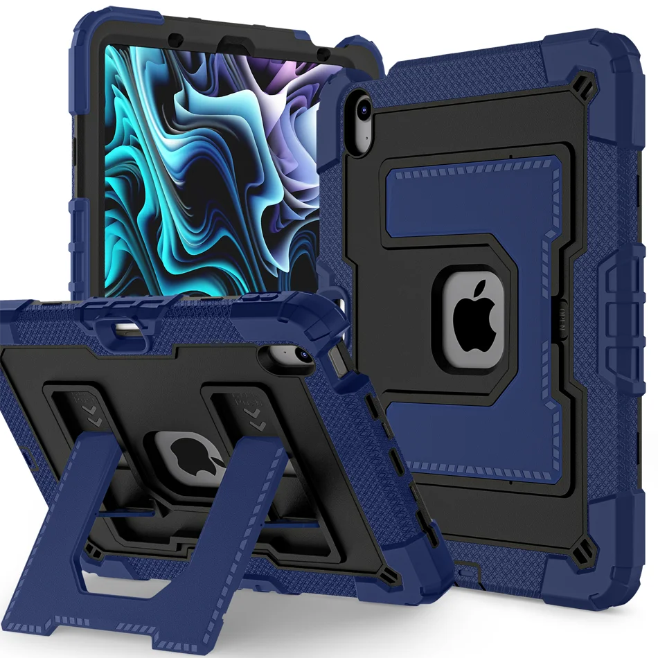 2025 2026 Folding Stand Case For iPad 6 7 8 9 10th 11th 12th Generation Mini Air 4 5 10.2 10.9 11 13 inch Case Shockproof Cover