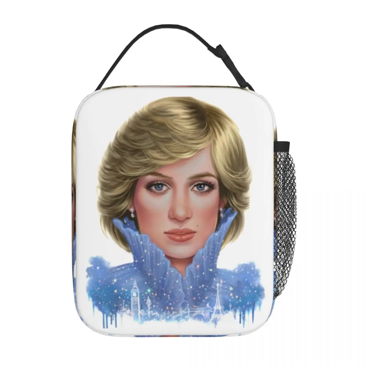 

Термоизолированная сумка для обеда Diana Fanart для офиса, охлаждающая Термосумка для обеда