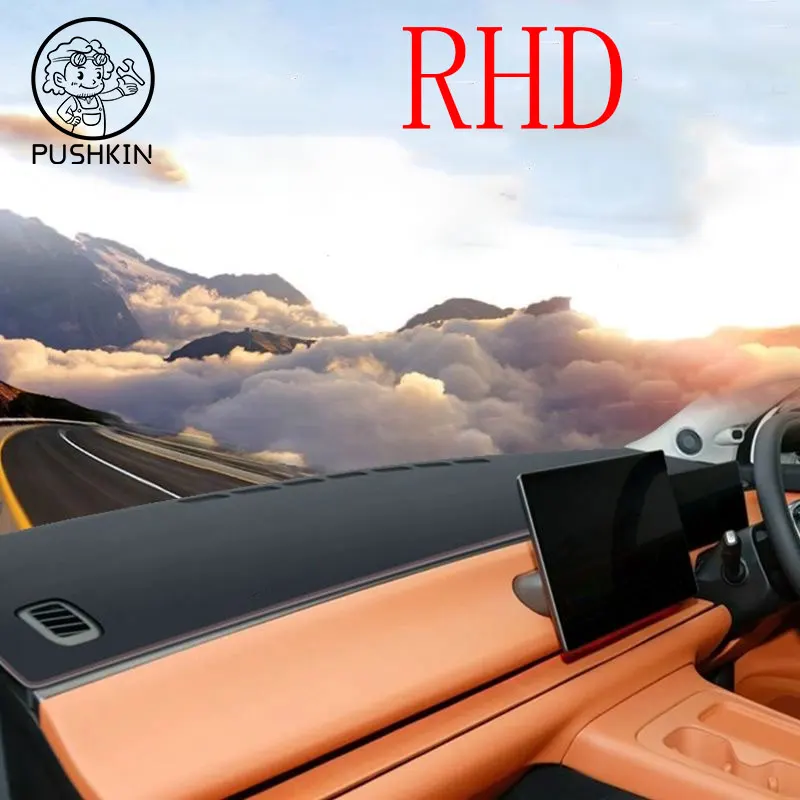 LHD RHD For Leapmotor C10 2024 2025 2026 Car Leather Dashmat Dashboard Cover Car Pad Dash Mat SunShade Carpet Cover Accessories