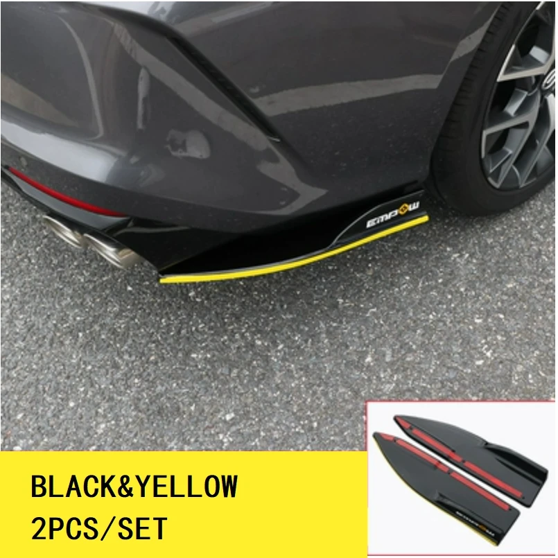 

For Trumpchi GAC Empow 2022 2023 Exterior Accessories Lower Protection Angle Of Rear Car Corner Protector 2PCS