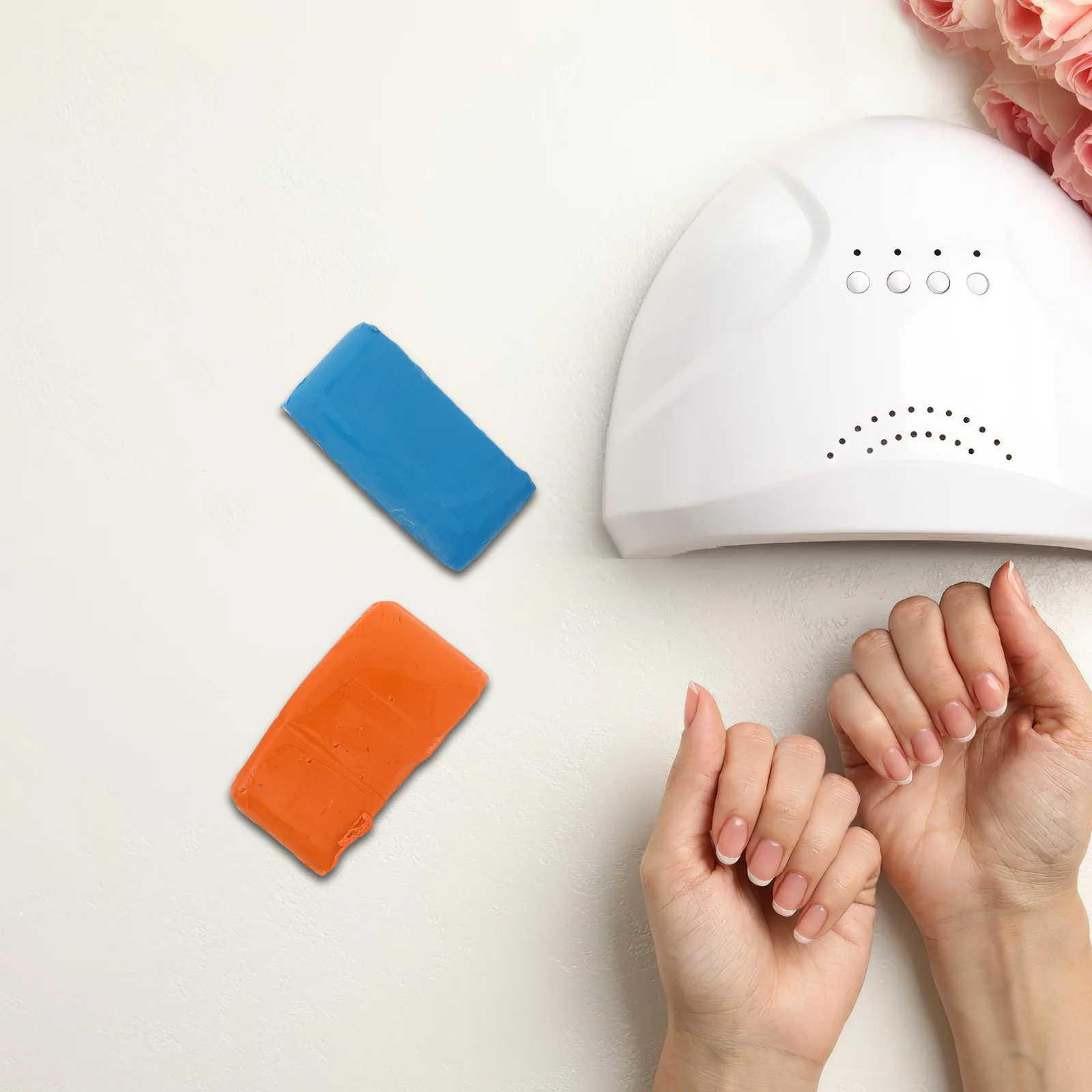 3 pezzi trapano per unghie manutenzione argilla punta per unghie composto per la pulizia strumento per manicure detergente smerigliatrice per manicure accessori pasta per la pulizia