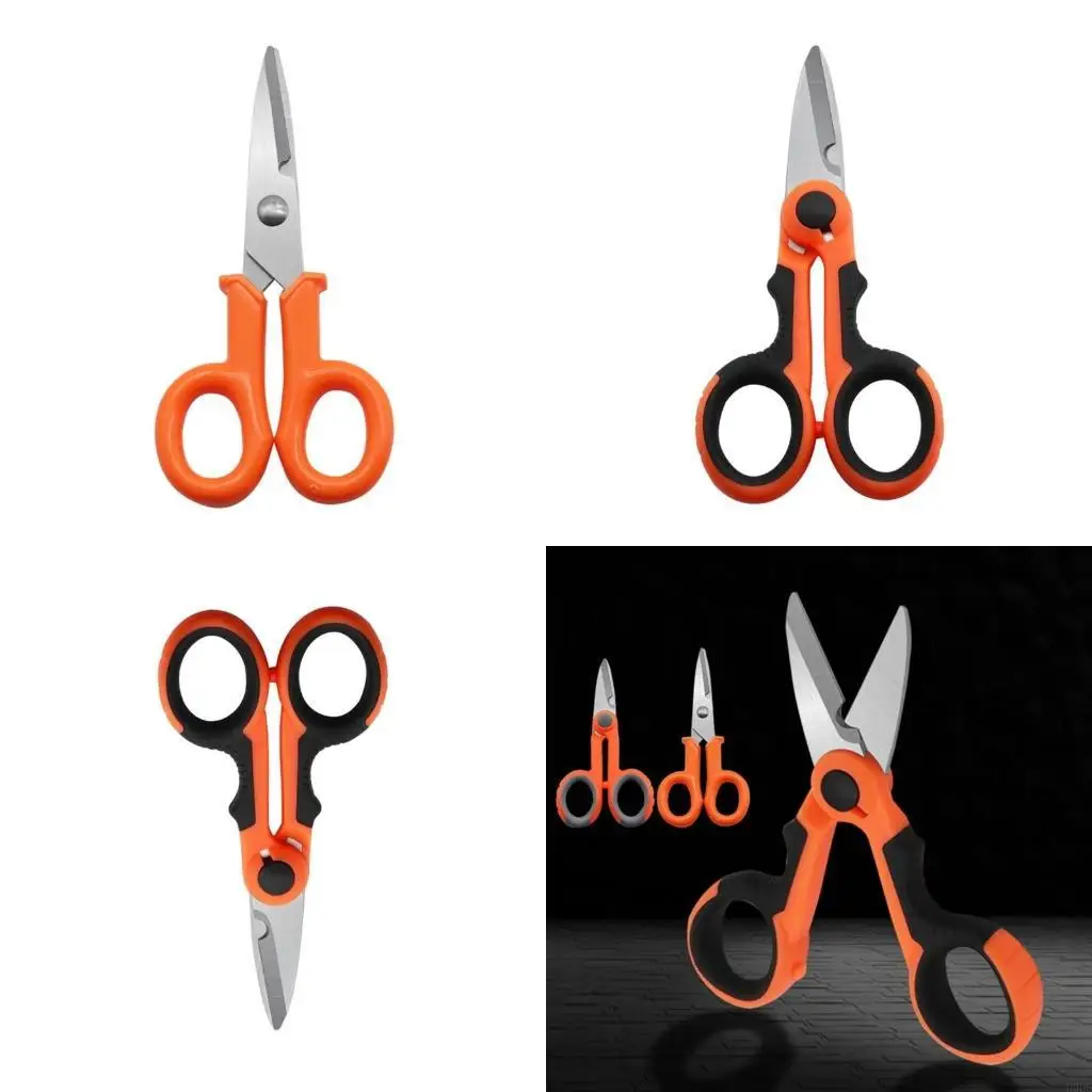   Stainless Steel Fishing Scissors for Braided Line Household Shears Tools