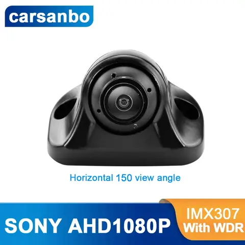 Carsanbo 자동차 후방 카메라, WDR 백업, 360 도 회전 가능, 범용 카메라 레코더, AHD IMAX307 컬러 이미지, 자동차 부품, 1080P