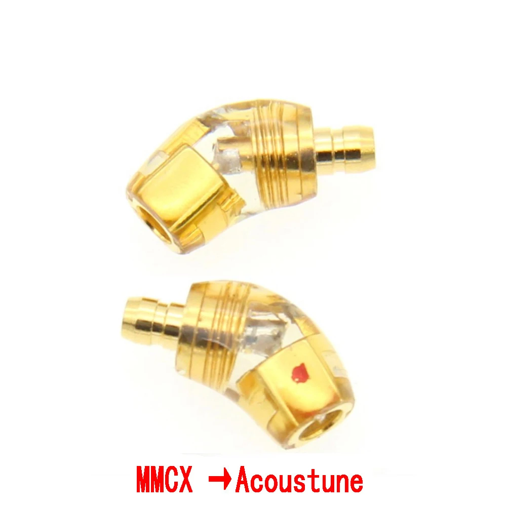 Kopfhörerstecker für Acoustune HS 1695Ti 1655CU 1695Ti 1670SS Stecker auf MMCX/0,78 mm Buchse Konverter Adapter Kopfhörer