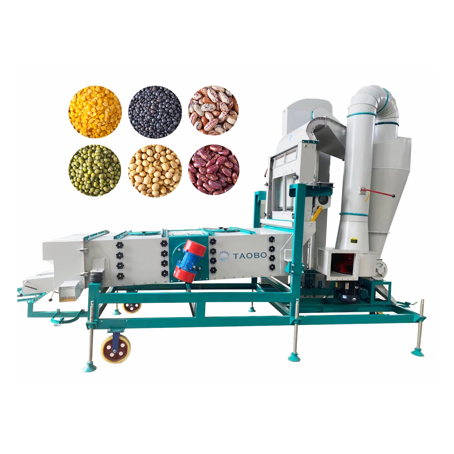 Hebei Grainselecting Machine Sesamzaad Sorteermachine Pinda Sorteren Pompoen Zaad Cleaner Trillingen Zeef Machine