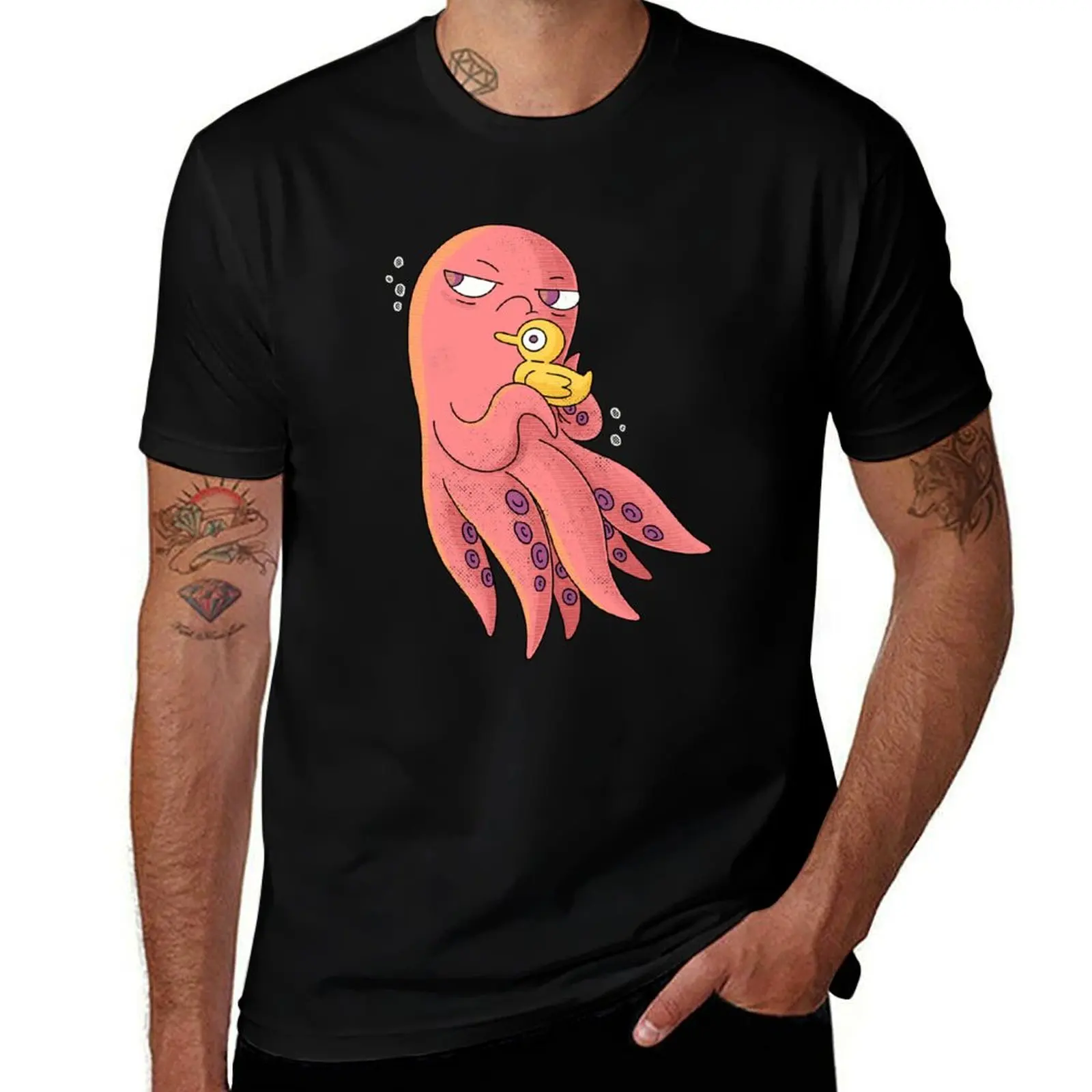 

Rubber Duck Confidant T-Shirt for a boy plain T-shirts man mens clothes