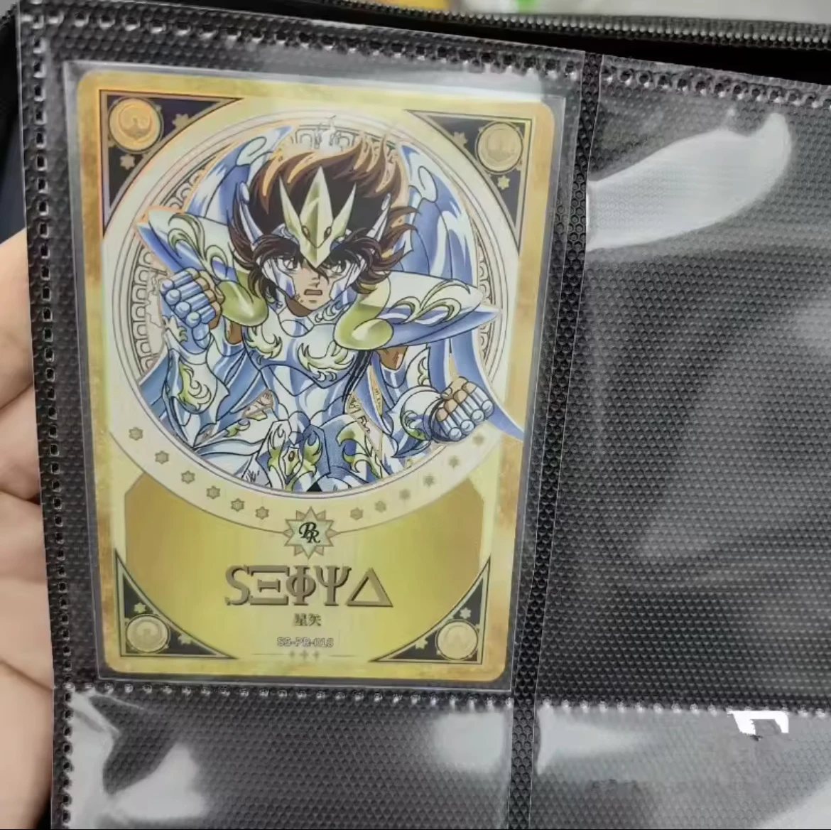 KAYOU Saint Seiya Card Book 9 Grid Album PR Saint Cloth Awakening High-capacity Holder 360 Pcs Collection Binder Kids Toy  Gift