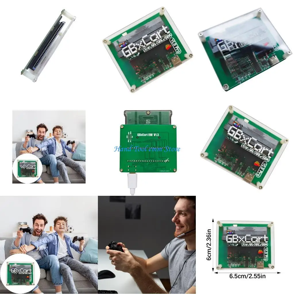 

H37F ROM Cartridge Handler with Continuous Firmware Updates for GameBoy Dumping Game and Extracting Photos