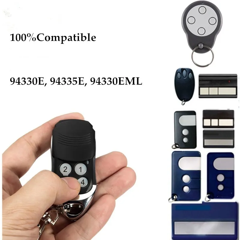 94335E 84335EML 84335E 1A5639-7 C945 C940 C943 Garage Door Gate Remote Control 433.92mhz