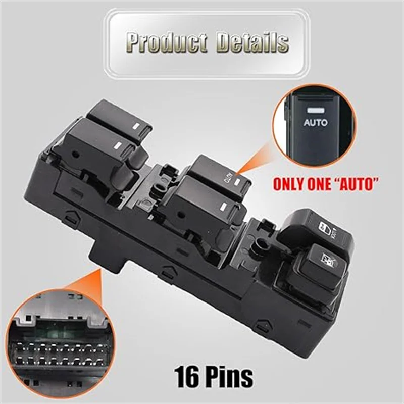 For Hyundai Kia Car Electric Power Lifter Window Switch Button Control Power Master Switch 93570-2P010VA 93570-2P100 Accessories